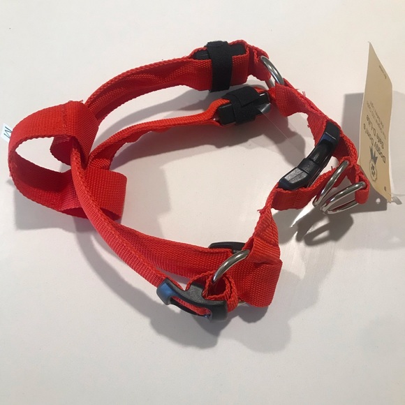 💡 LED Dog Leash and Harness Set Red - Picture 8 of 10